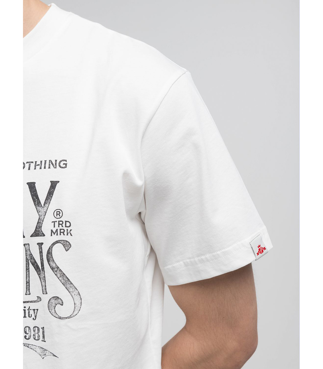 コットンジャ－ジープリントTシャツ 詳細画像 ホワイト 6